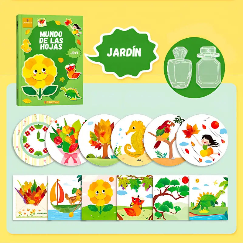 Kit Educativo Mundo de las Hojas 3D
