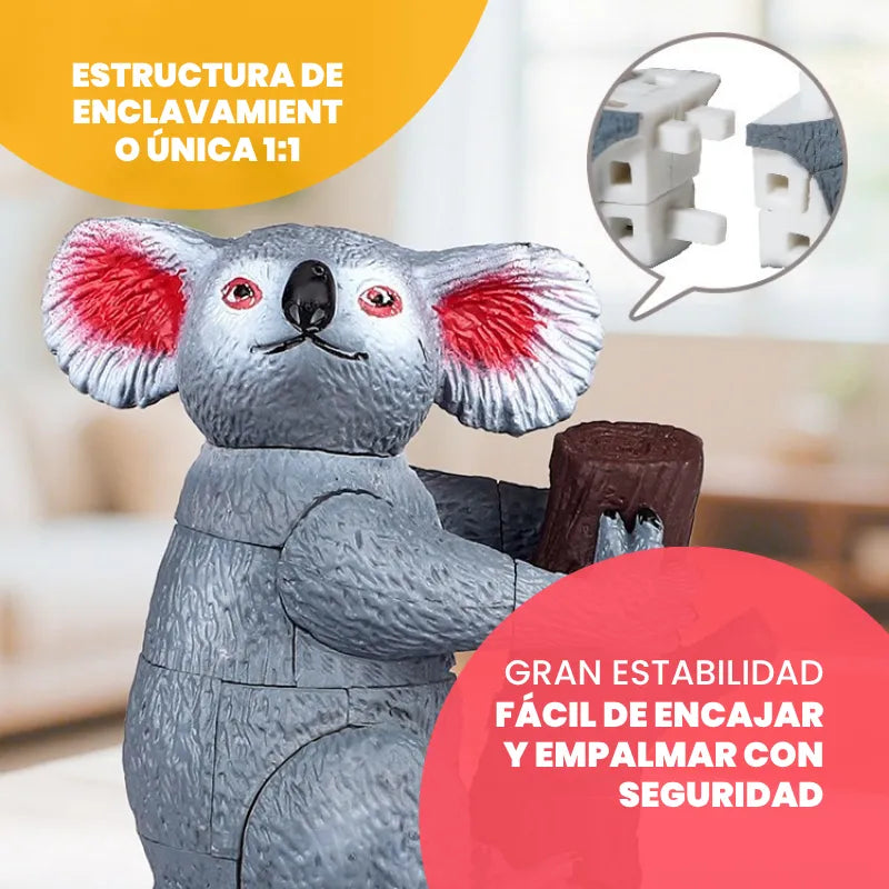 Kit de Rompecabezas 4D de Animales y Insectos