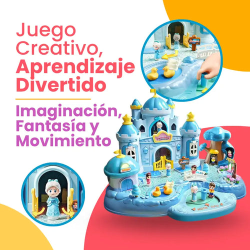Rompecabezas Magnético del Castillo de Princesas