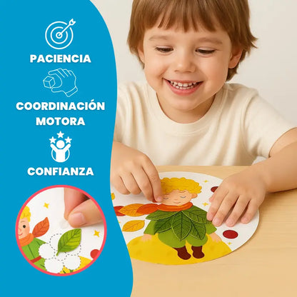 Kit Educativo Mundo de las Hojas 3D