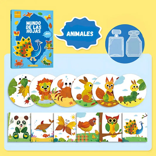Kit Educativo Mundo de las Hojas 3D