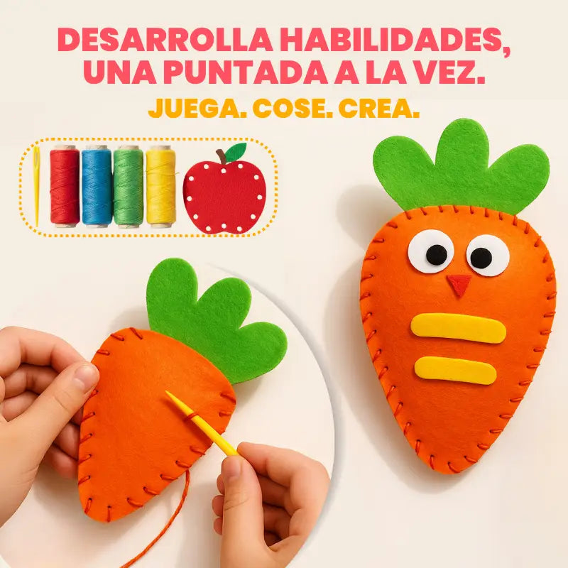 Kit de Costura Creativa con Manualidades Seguras