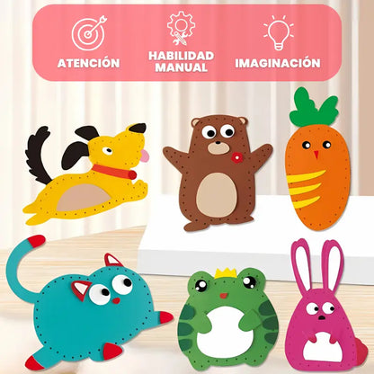 Kit de Costura Creativa con Manualidades Seguras