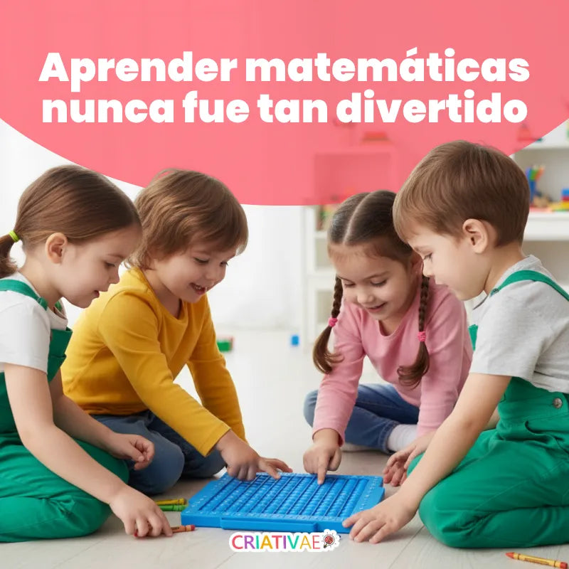 Juego Educativo de Matemáticas Pop It de Multiplicación