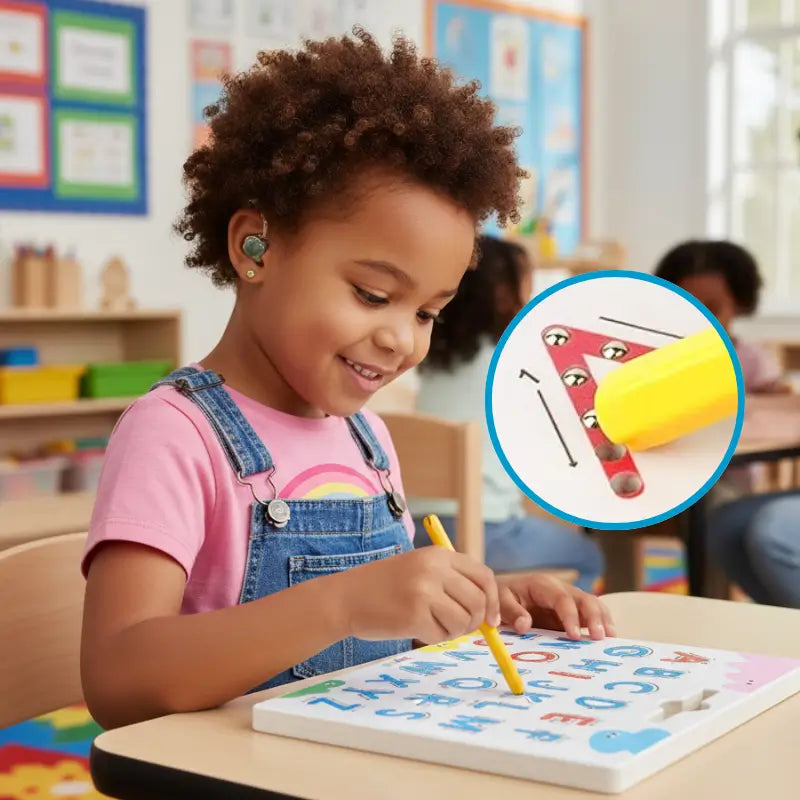 Tablero Educativo Magnético de Trazos