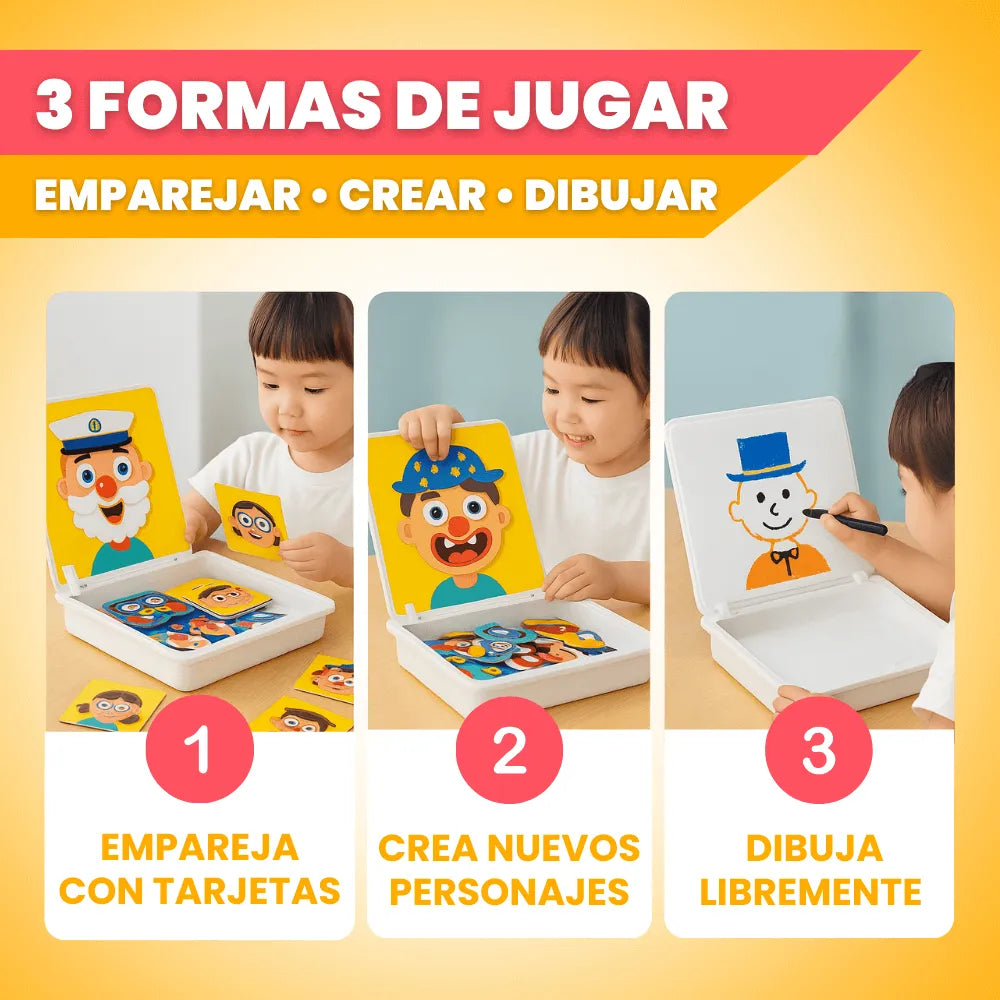 Rompecabezas Magnético Creativo