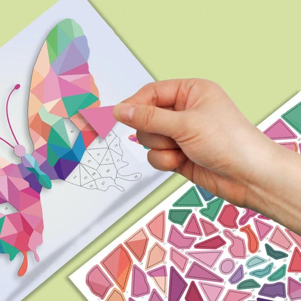 Kit de Arte Educativo 3D Collage Geométrica