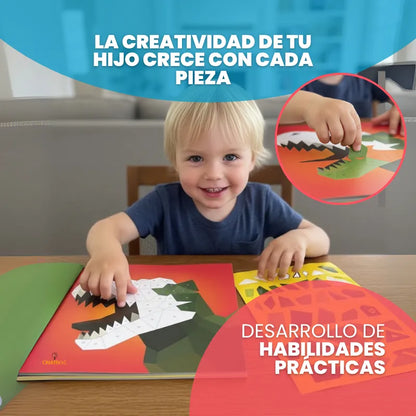 Kit de Arte Educativo 3D Collage Geométrica