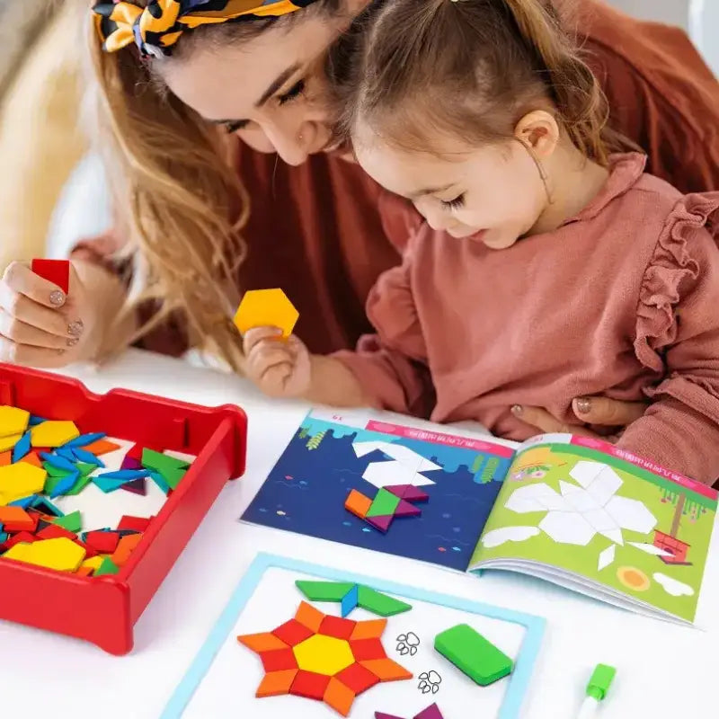 Tangram Magnético Educativo de Montaje