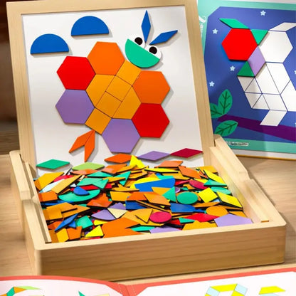 Tangram Magnético Educativo de Montaje