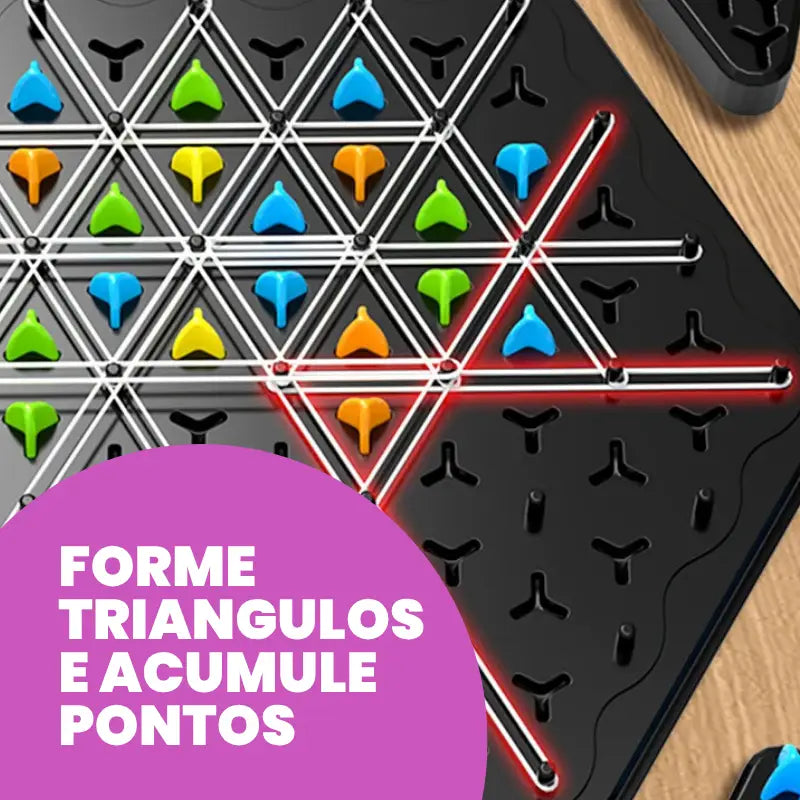 Juego de Triángulos Magnéticos para la Lógica y la Estrategia