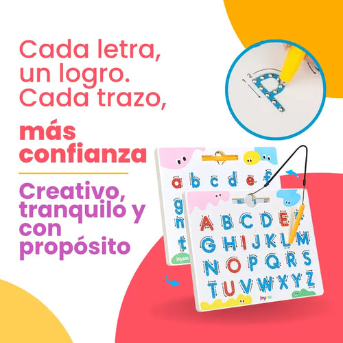 Tablero Educativo Magnético de Trazos