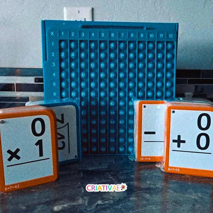 Juego Educativo de Matemáticas Pop It de Multiplicación